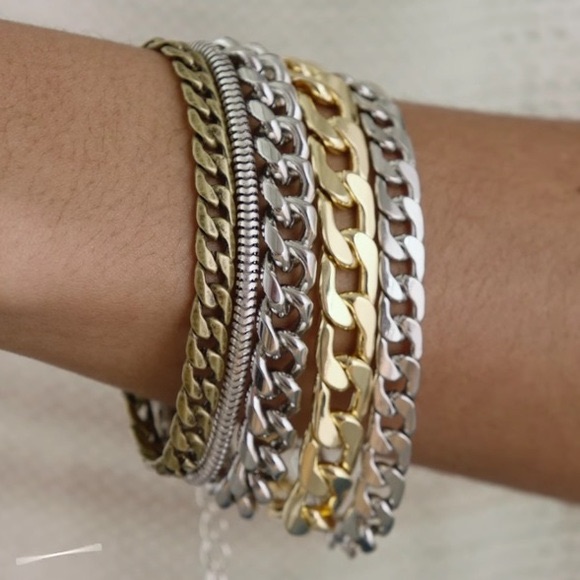 Jenny Bird - Mixed Metal Bracelet.